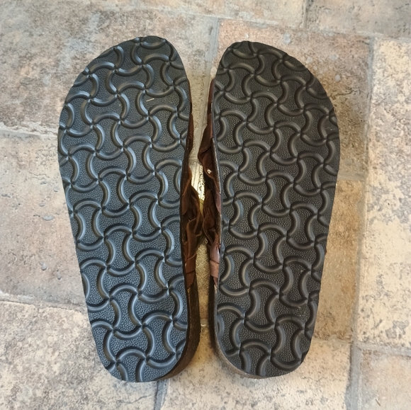 White Mountain Harrington Leather Sandals Size 8 BNWT - Picture 5 of 6